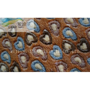 Полиэфир трикотажные ткани тиснением коралловые флис 089